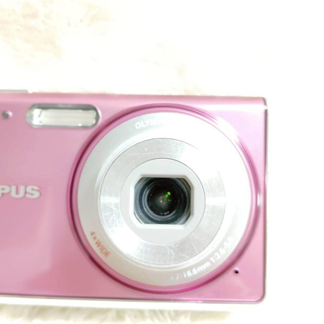 OLYMPUS FE-4020 ピンク 箱 付属品 コンデジ デジカメ