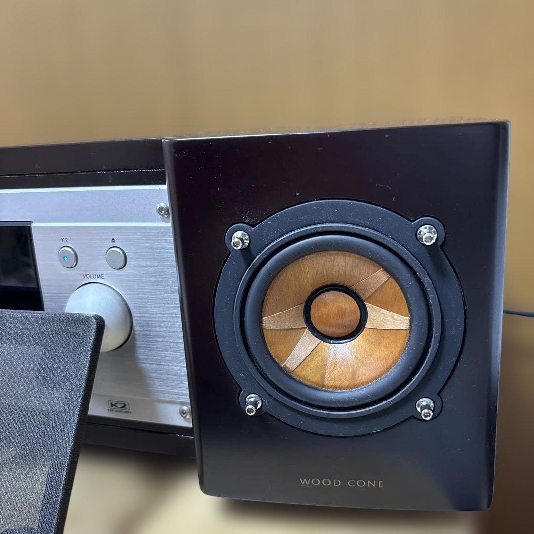 ビクター Victor EX-B1 コンポ ウッドコーン