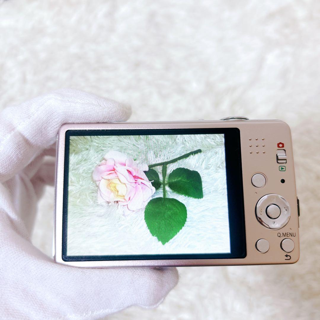 未使用級　動作確認済み　パナソニック　dmc-fh8 コンデジ　カメラ　ピンク