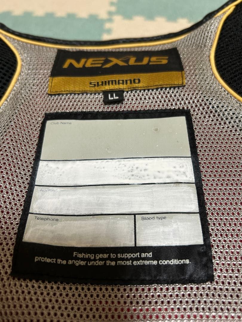 シマノ　ネクサス　リミテッドプロ　フローティングベスト（サイズ：ＬＬ）