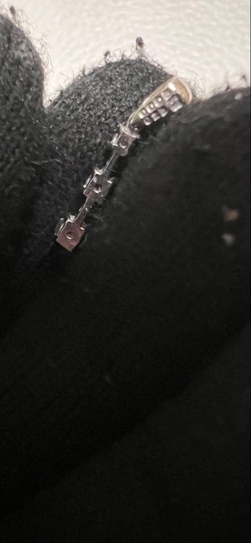 18k WGペンダント直径0.25