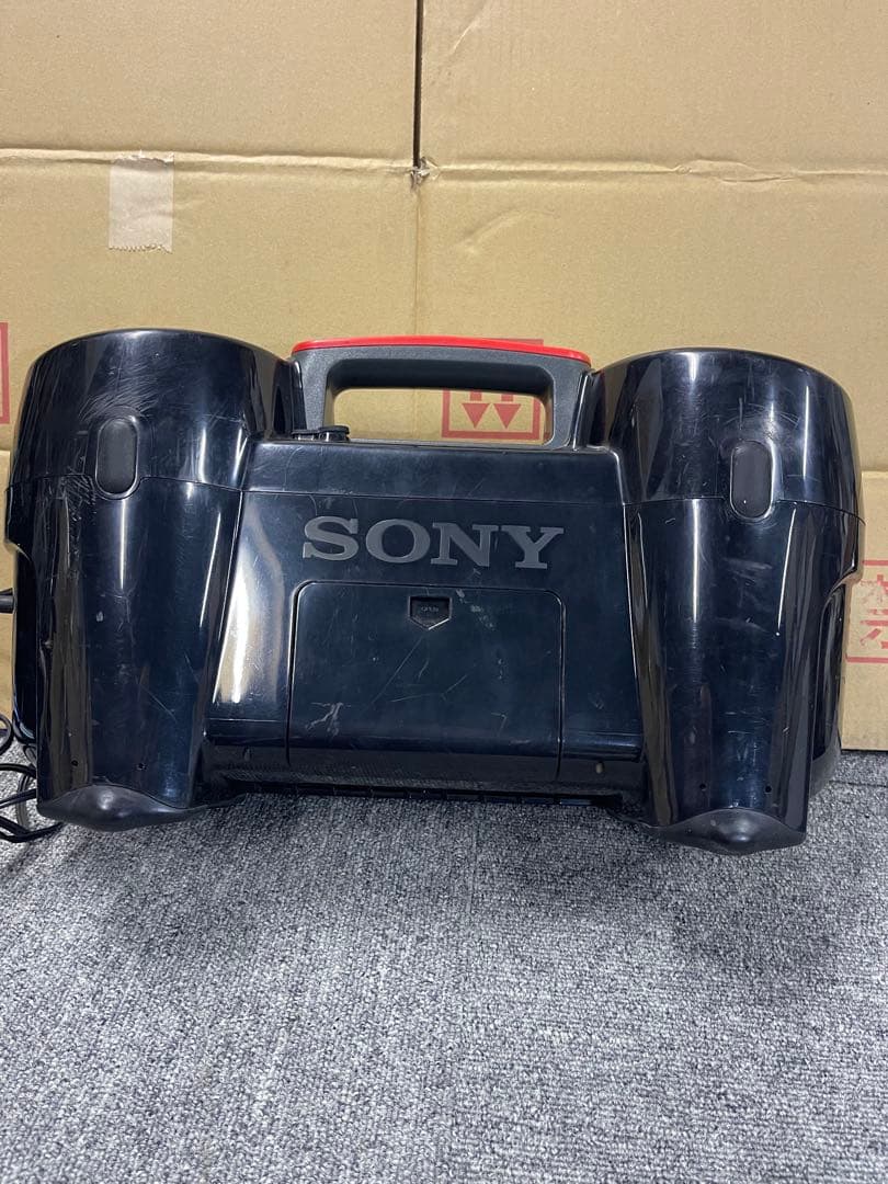 SONYソニー CDステレオラジオカセット 98年製 CFD-980 動作品