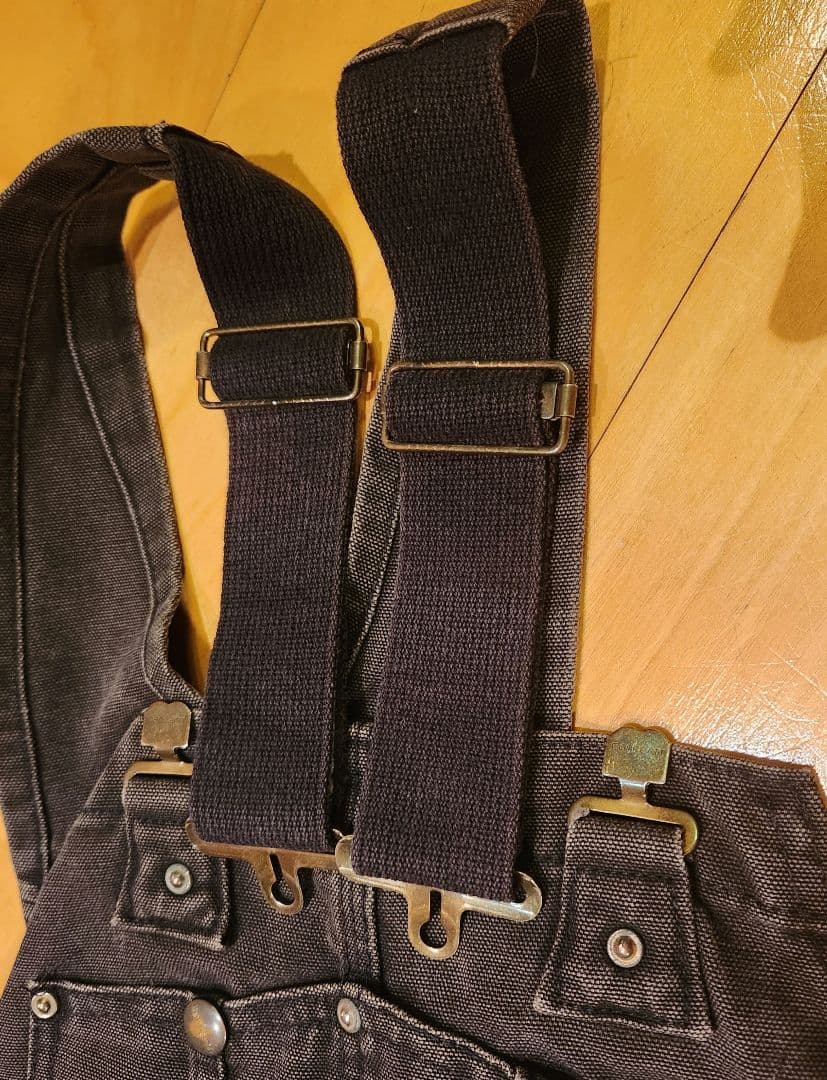 USA製80s90sヴィンテージ Carhartt ダブルニーオーバーオール