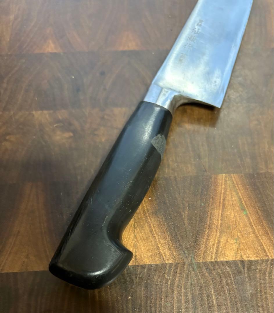 関　仙蔵　鍛造品　牛刀　240mm 包丁　全鋼　洋包丁　研ぎ済