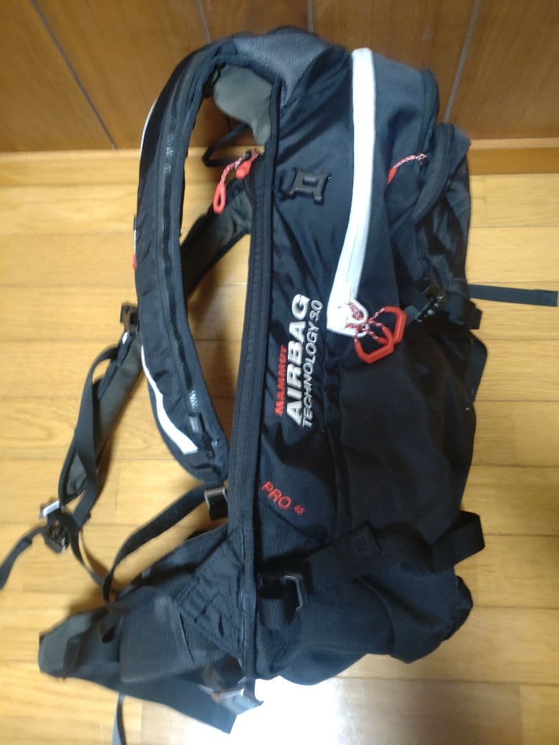 MAMMUT AIRBAGTECHNOLOGY 3.0 エアバッグ付バックパック