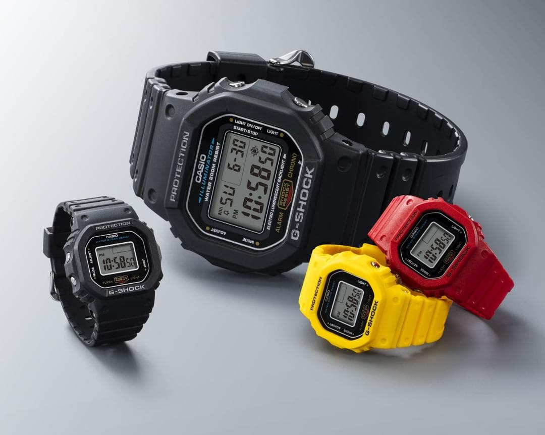 CASIO G-SHOCK nano DWN-5600-4JR レッド 新品