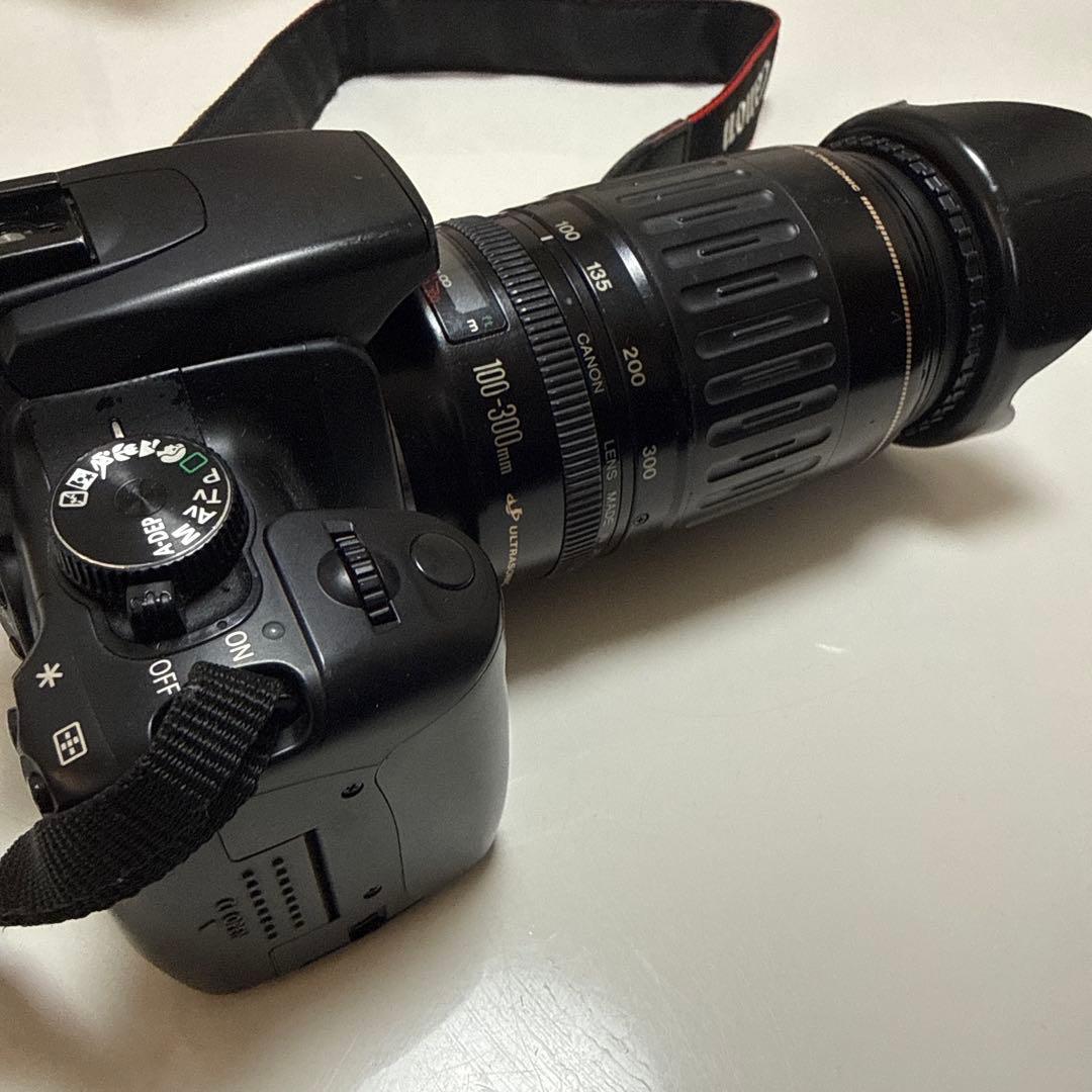 Canon EOS デジタル一眼レフカメラ 100-300mmレンズ付き