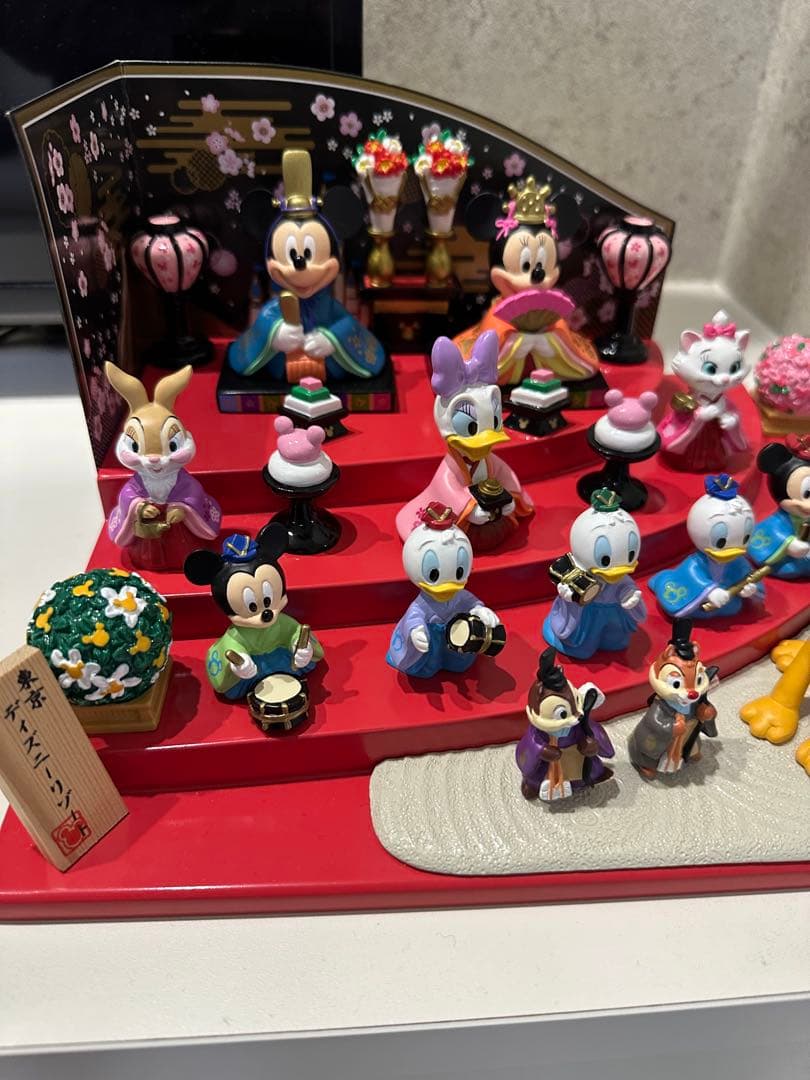 ミッキーと仲間たちの雛人形セット　ディズニー