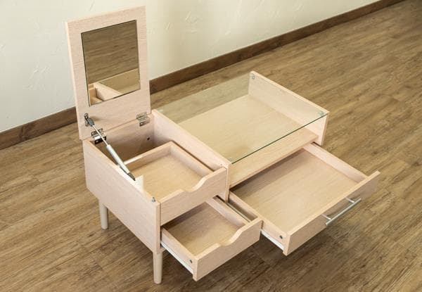 【新品・送料無料】Altona　テーブルドレッサー　DBR/NA