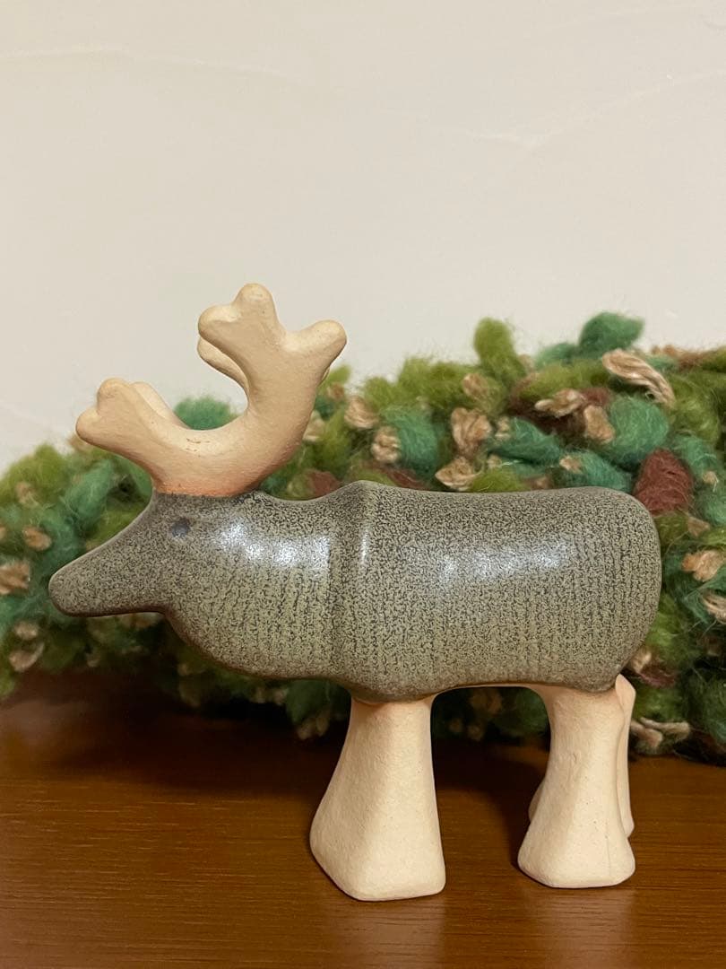 リサラーソン　トナカイ　ミニスカンセン　　グスタフスベリ　北欧雑貨　クリスマス