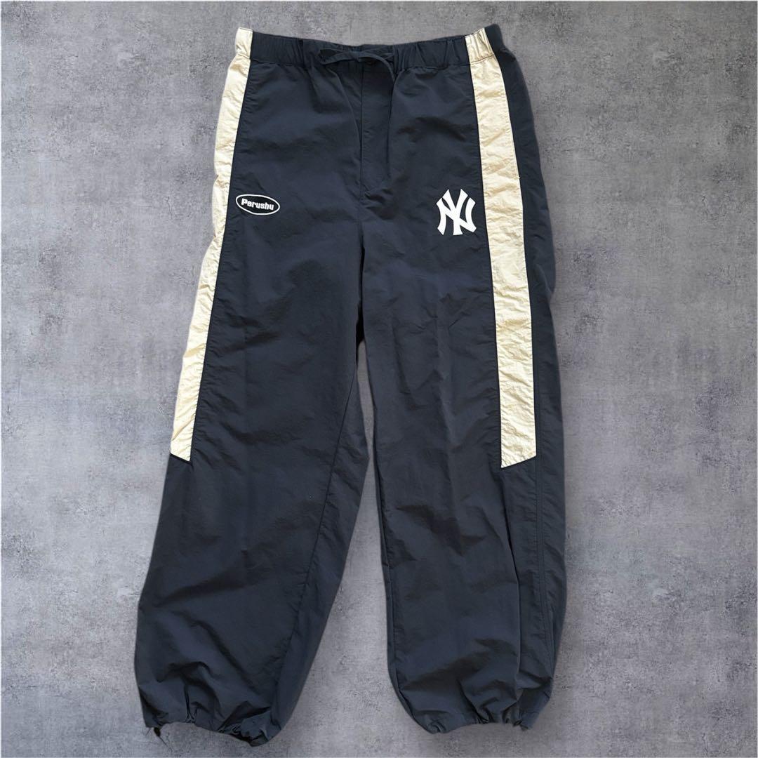 や*だ様 【激レア完売品】Perushu×MLB ヤンキース ナイロンセットアッ