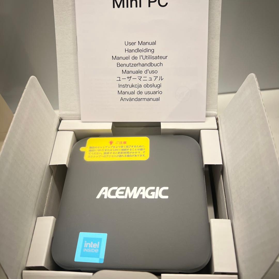 ⭐️新品⭐️ 【ミニpc N150 2025年初登場】ACEMAGIC ミニPC