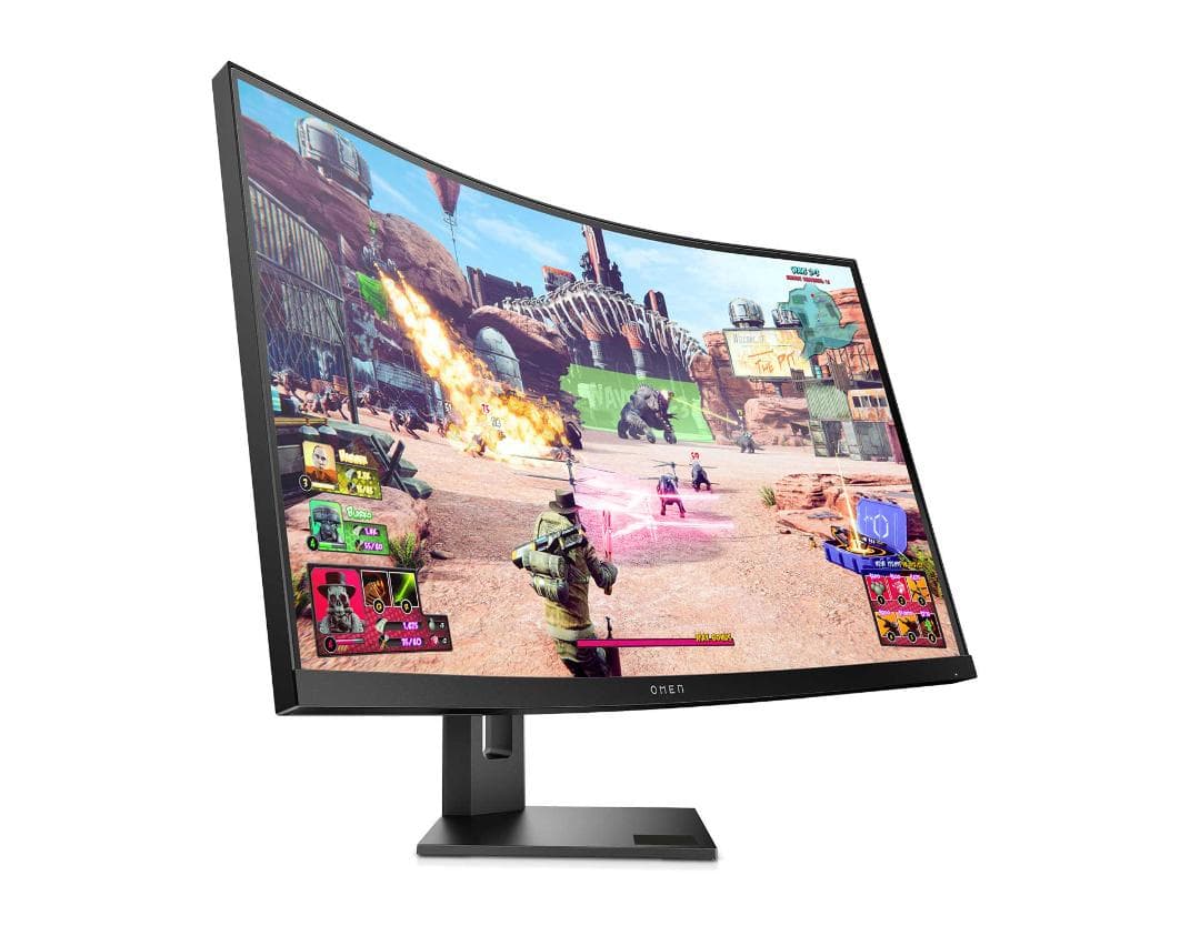 在庫限定HP OMEN 27インチ カーブド 240Hz ゲーミングディスプレイ