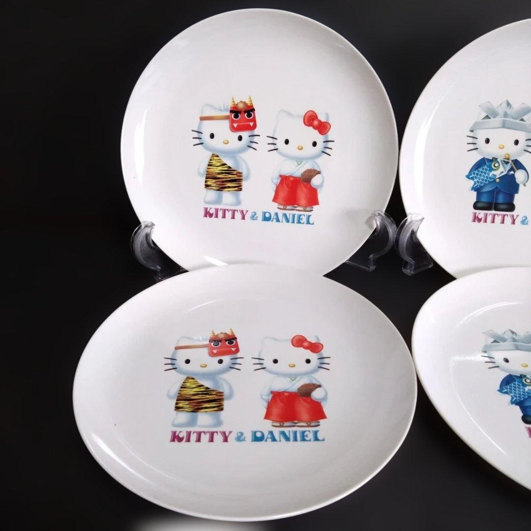 未使用 Hello kitty Daniel プレート6枚　キティ・ダニエル