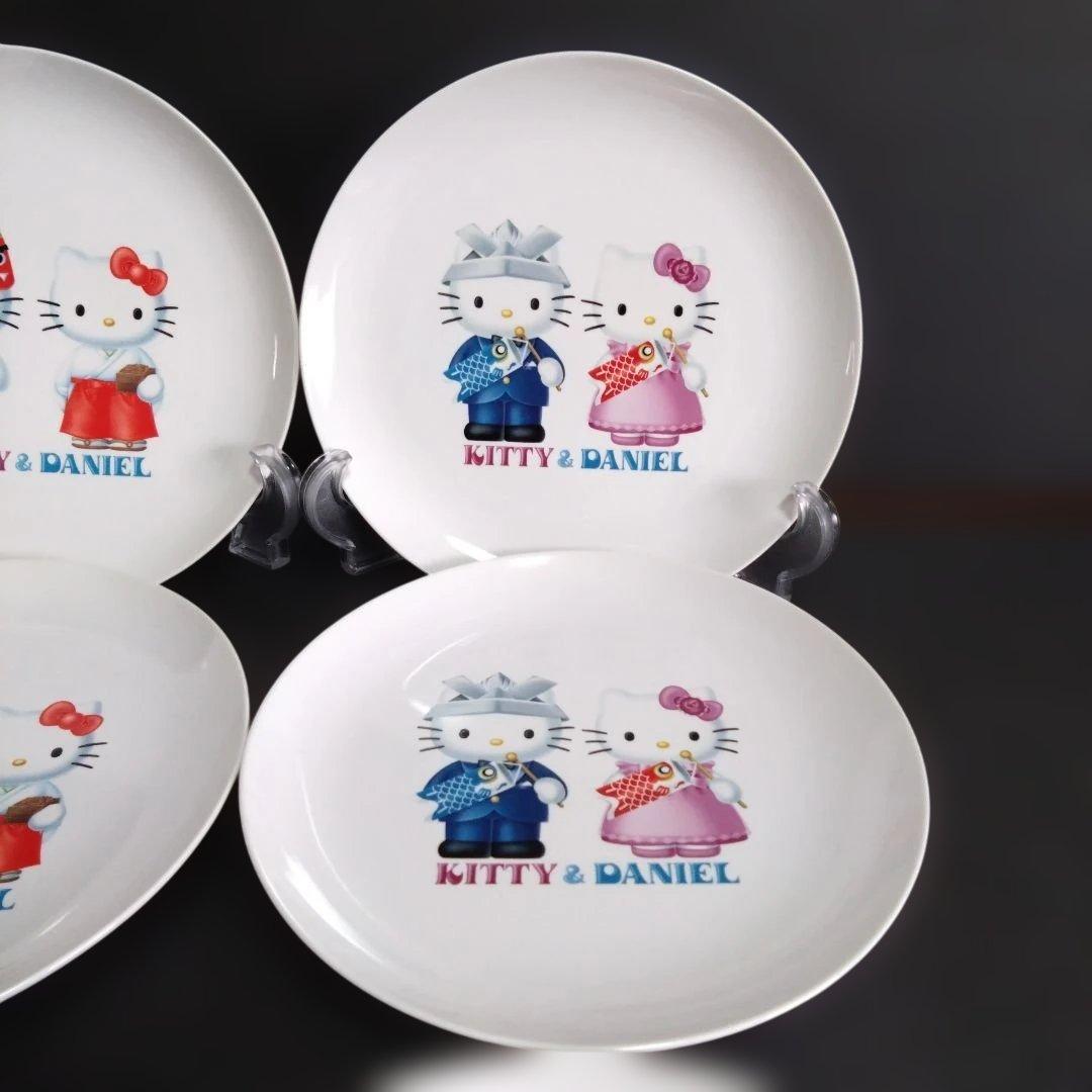 未使用 Hello kitty Daniel プレート6枚　キティ・ダニエル