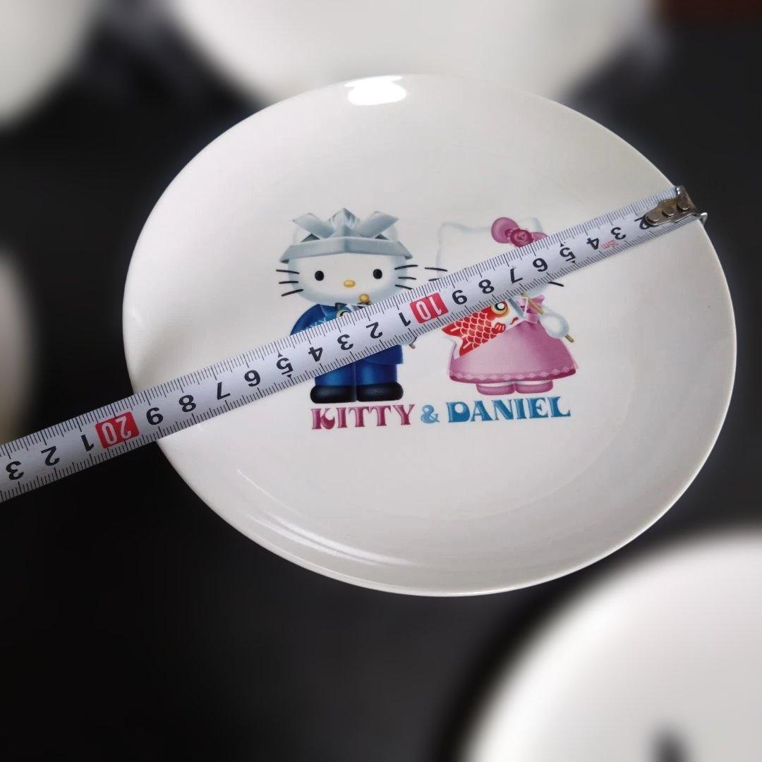 未使用 Hello kitty Daniel プレート6枚　キティ・ダニエル