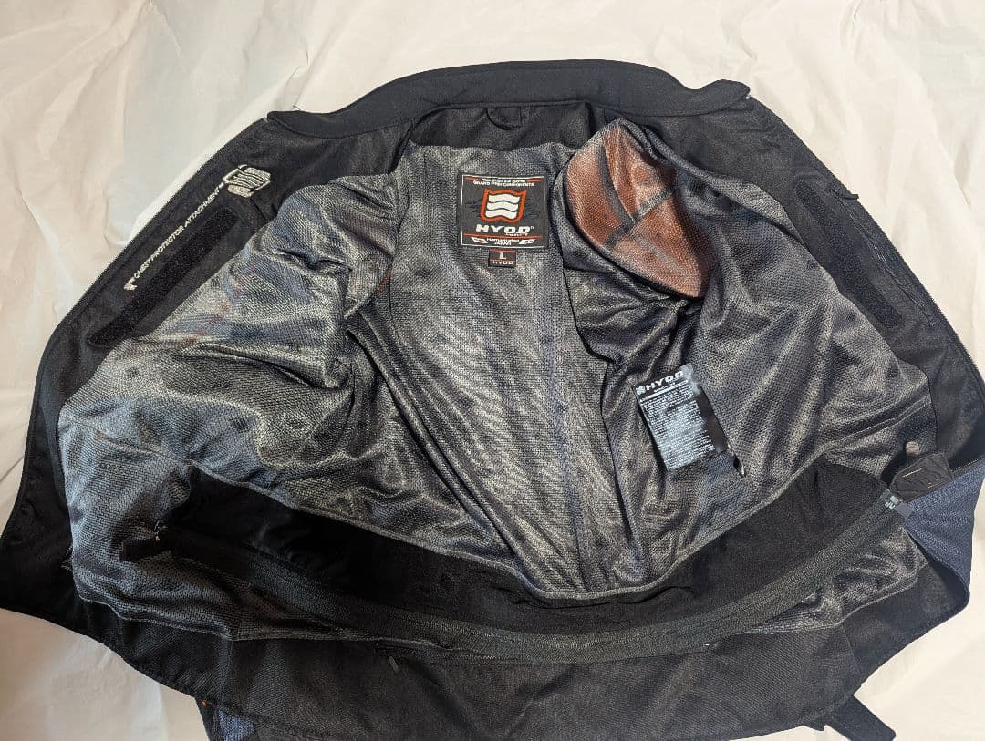HYOD ヒョウドウ メッシュジャケット ライディングジャケット D3O