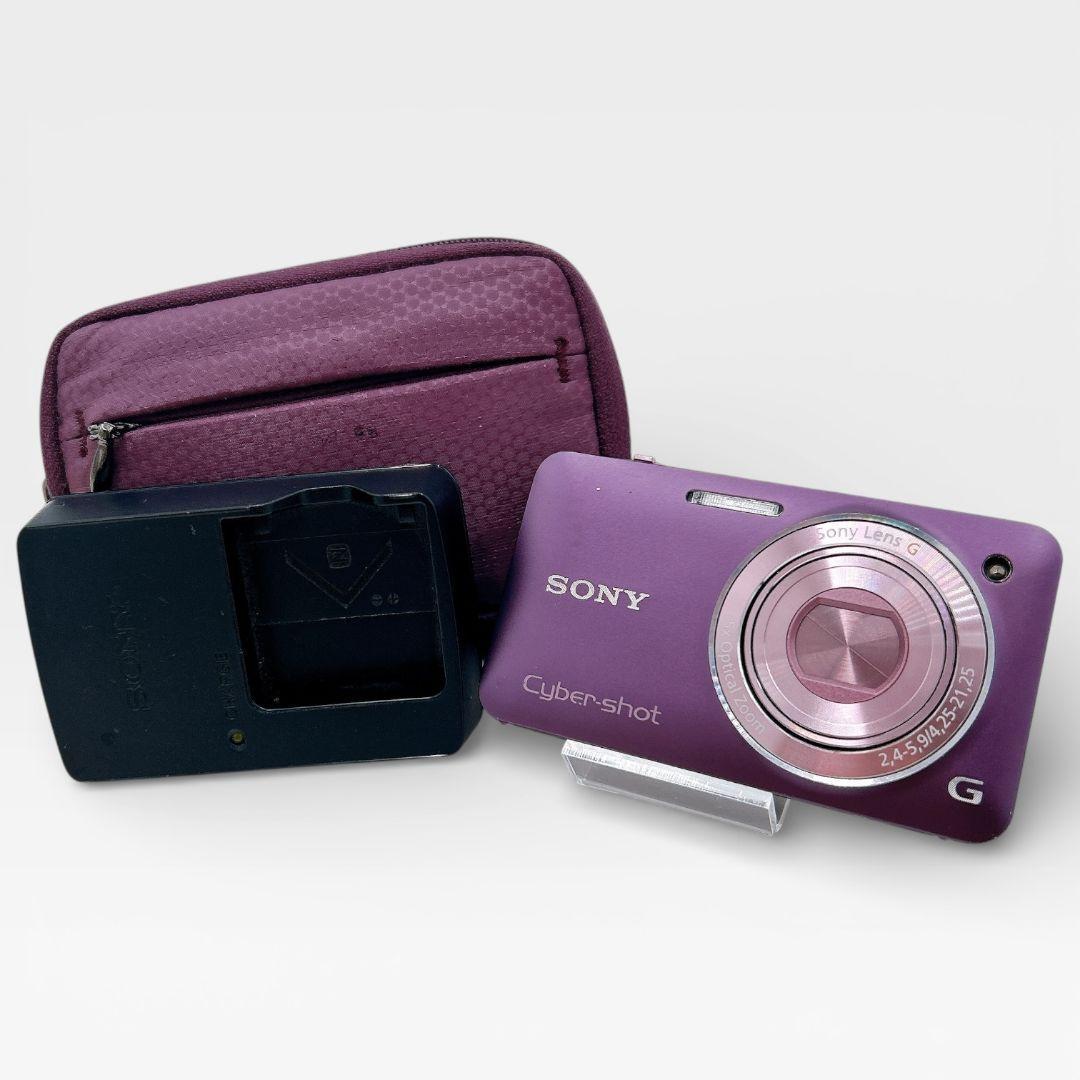 SONY Cyber-shot DSC-WX5 紫 【希少カラー 動作確認済】