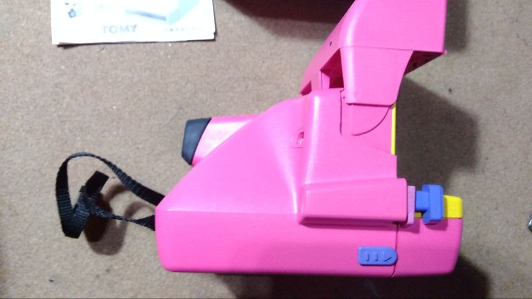 TOMY Newポラロイドカメラ ピンク