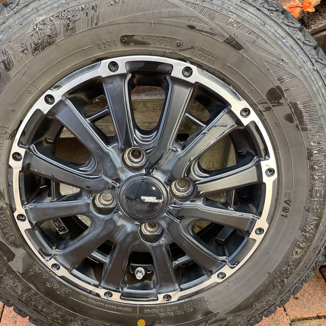 タイヤホイール１２インチ　(アトレーRS ) 軽トラ用　２本