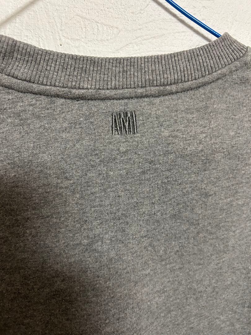 Ami Paris スウェット　トレーナー　グレー　M