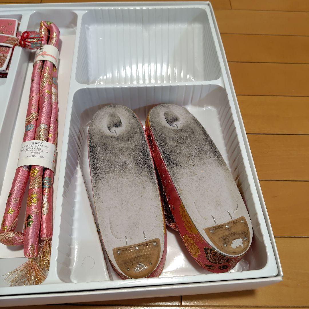 七五三 草履 バッグ セット ピンク