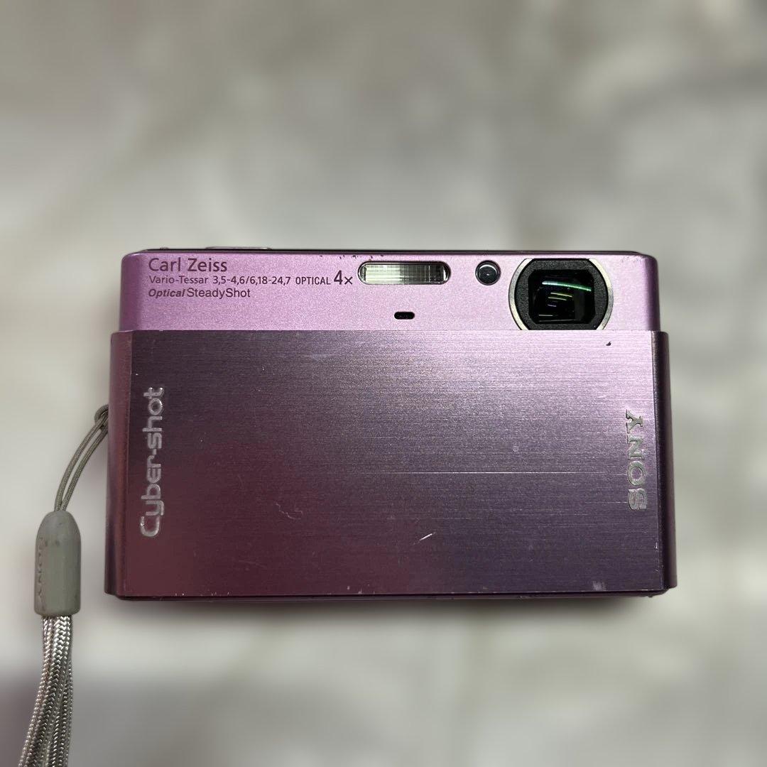 本日限定価格　SONY Cyber-shot DSC-T77 デジカメ　ピンク