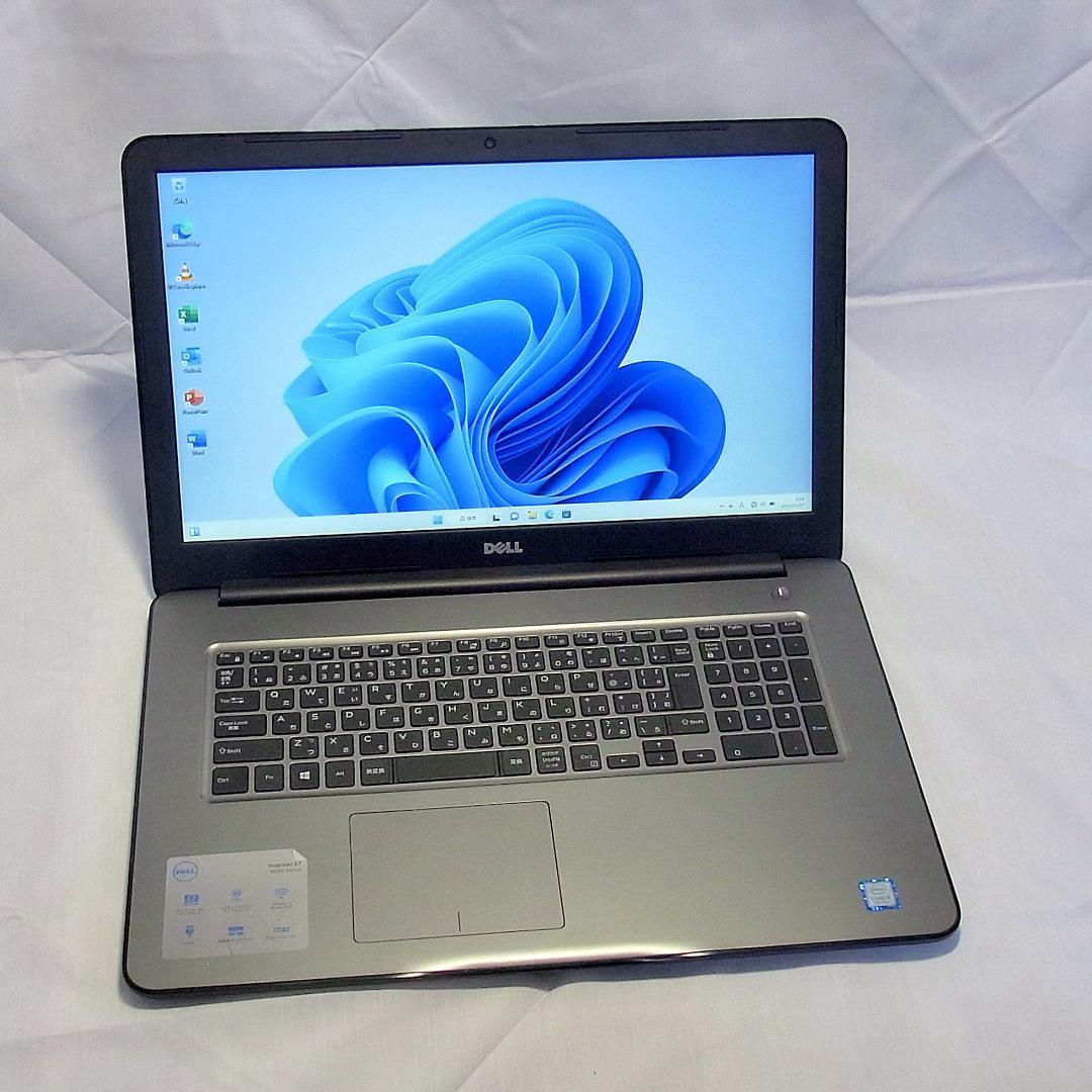 【メモリ等が更に急騰！お早めに】17型デルPC／第7世代／i7／16GB／SSD