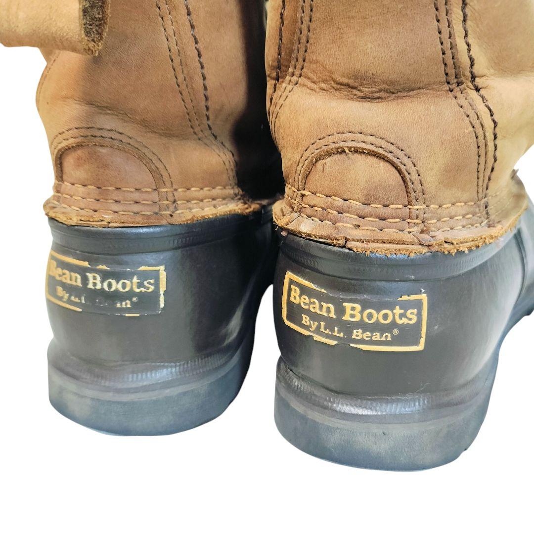 【希少】L.L.Bean ビーンブーツ Vibram レザーブーツ USA製