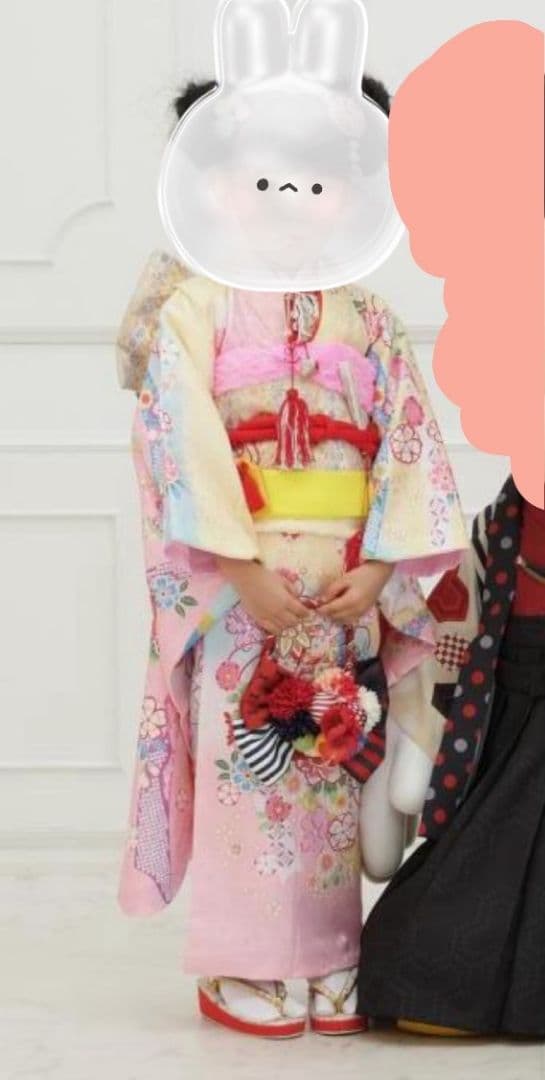 七五三　７歳　着物セット