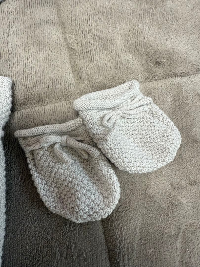 MARL MARL ニューボーンセット　グレー　箱付き　退院着