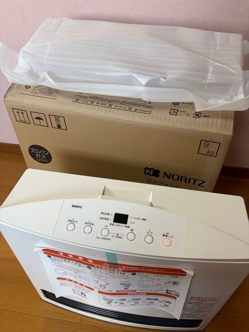 NORITZ ガスファンヒーター GFH-400S-W5