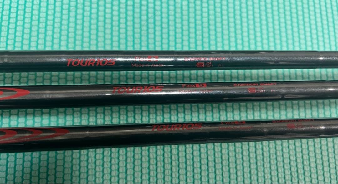 オノフ　FORGED IRON KURO チャコールブラック　5-P 6本セット