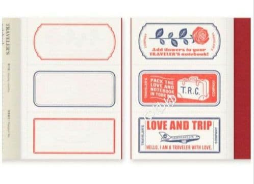 トラベラーズノート 本体&ペンホルダー LOVE AND TRIP パスポート