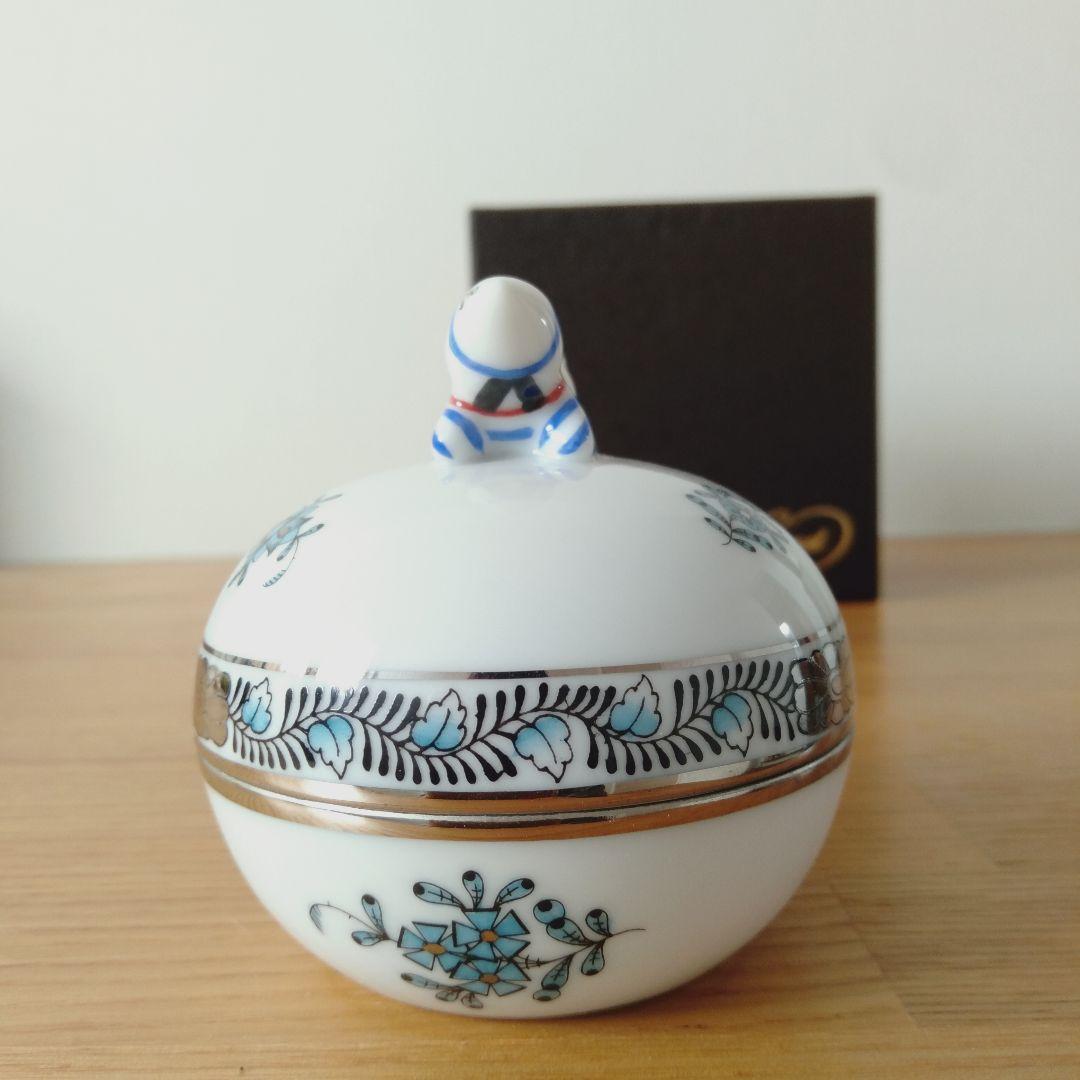 最終価格　ヘレンド　マンダリン　丸ボンボン　ボンボニエール　箱あり