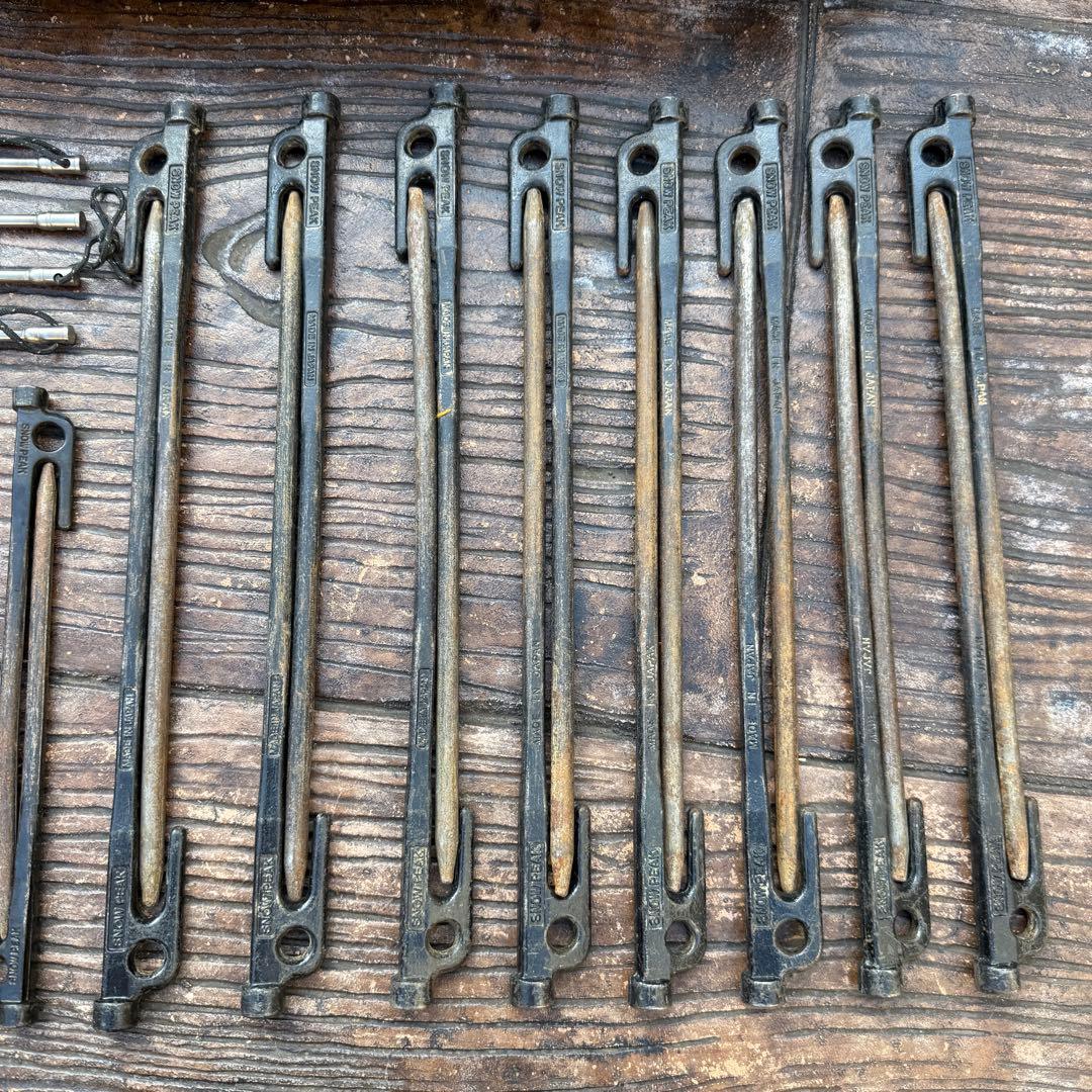 お買い得 ソリッドステーク セット +α 24本セット バリスティクスケース付