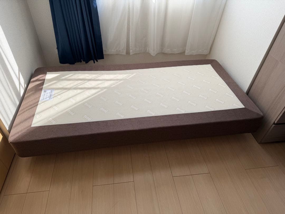 Simmons Box Spring シングル ブラウン