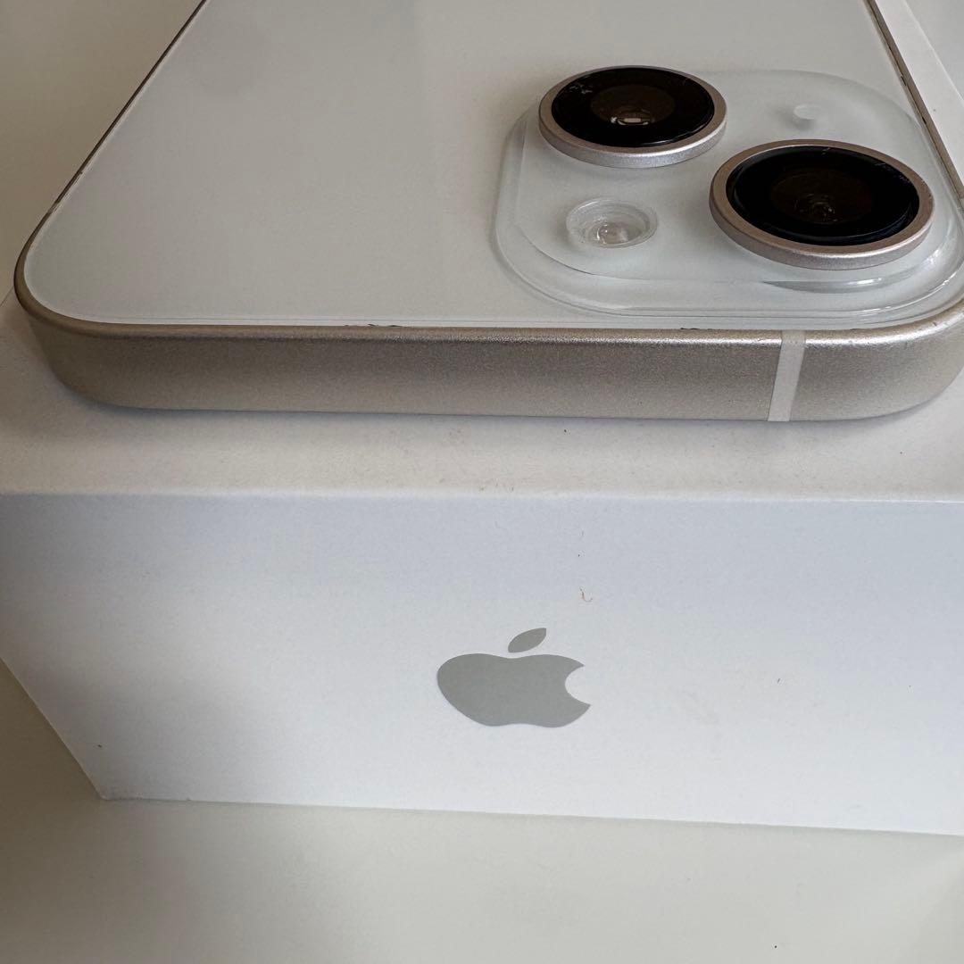 【極美品】iPhone 14 本体 128GB ホワイト SIMフリー