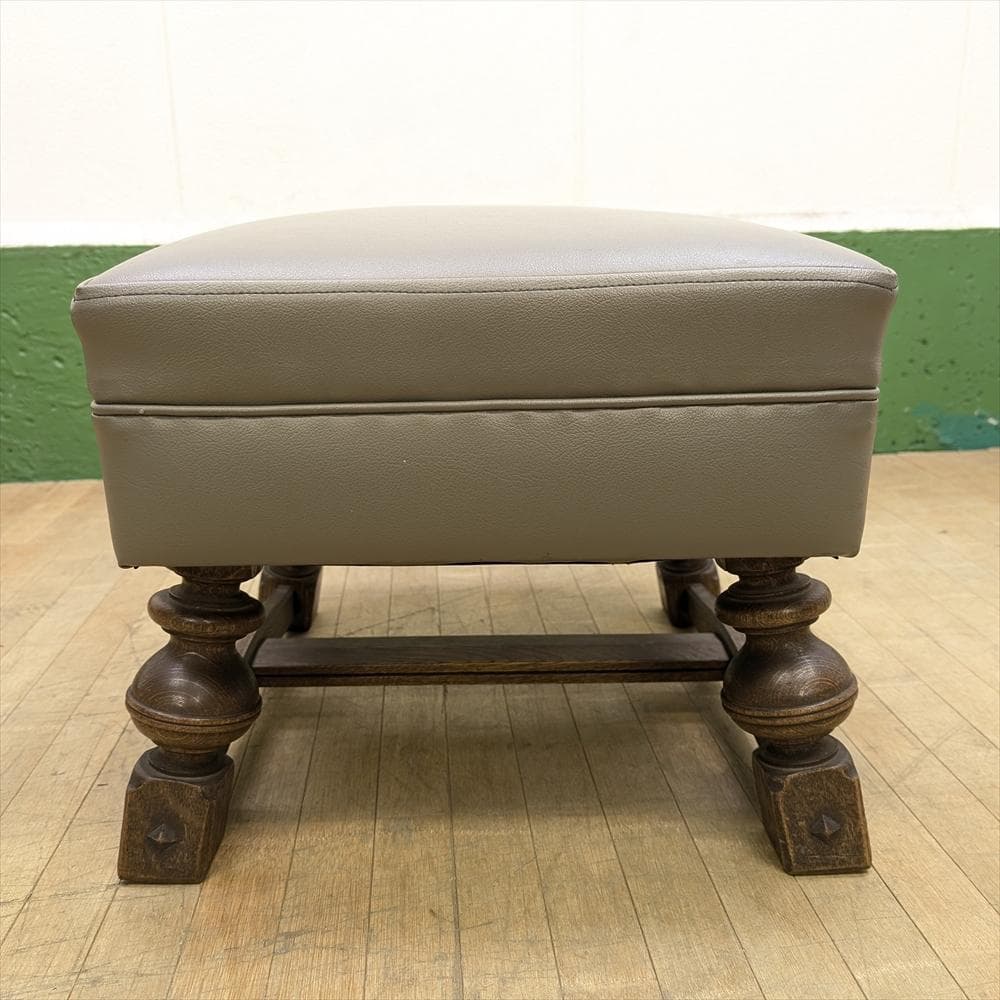 永田良介商店　神戸洋家具　スツール　オットマン　一人掛け　1P　腰掛け　足置き