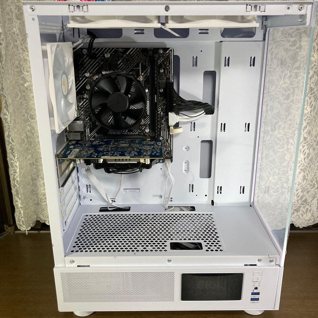 ASUS PRIME H510M-F デスクトップPC (新品PCケース使用)