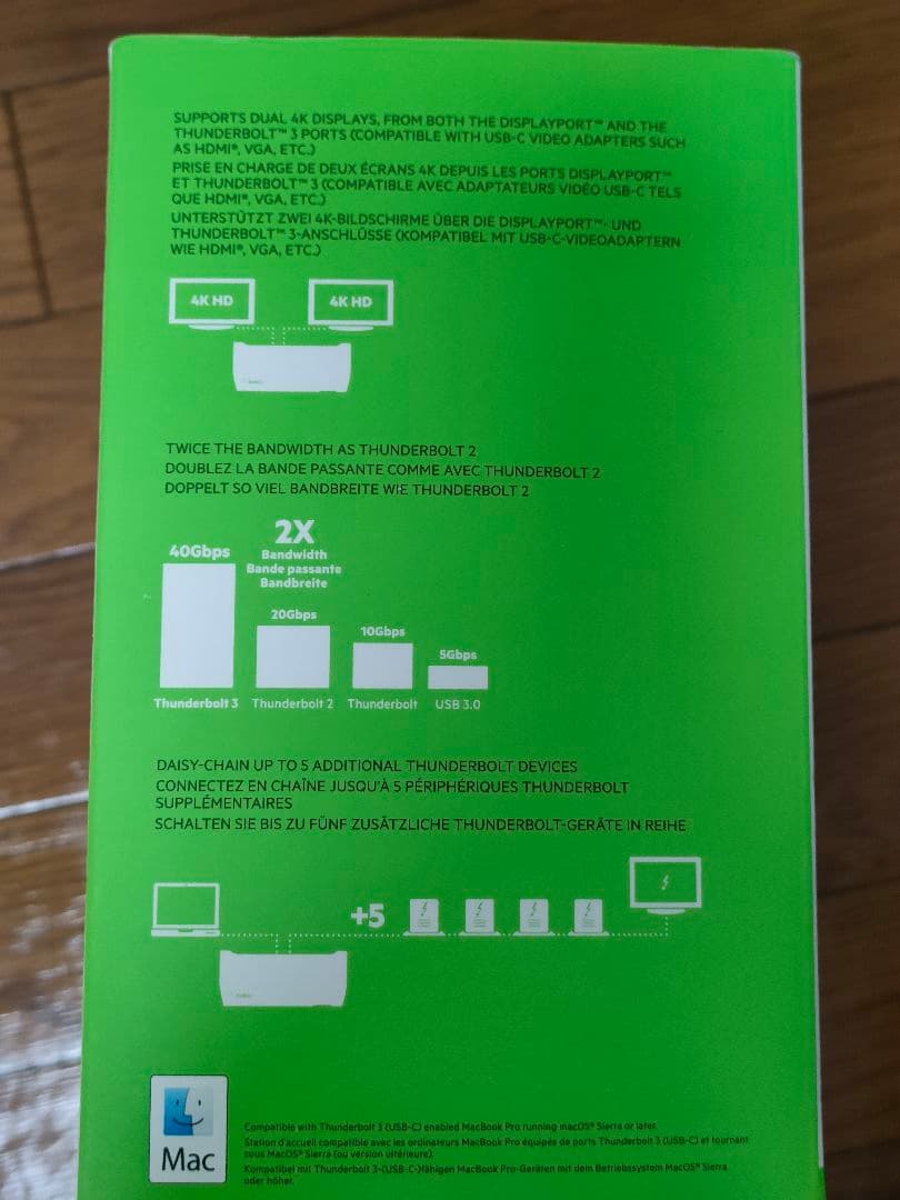 その他 belkin Thunderbolt 3 Express Dock HD