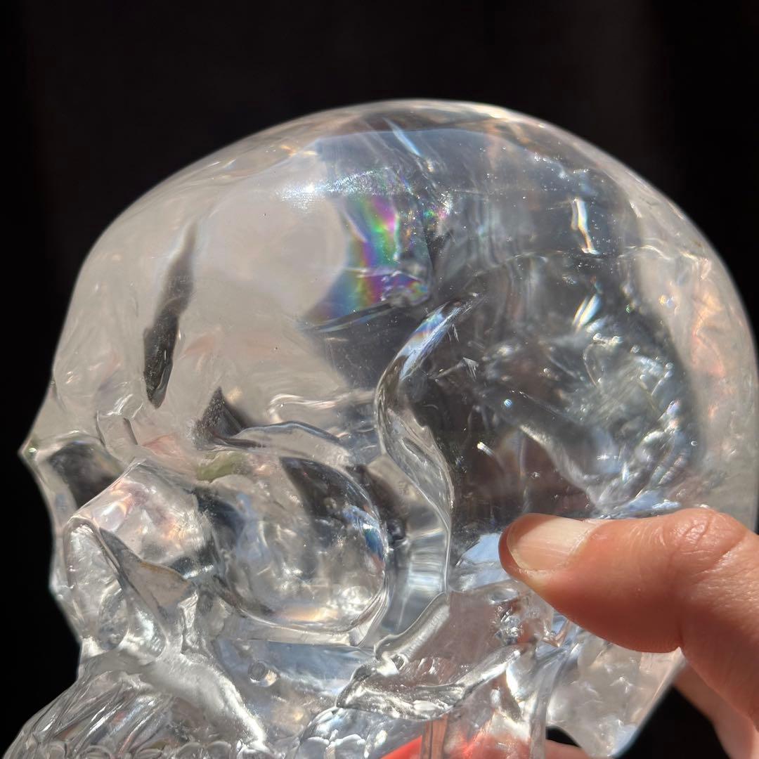 アイリス スカル 大【クリアクォーツ 水晶】クリスタル 1.9kg ブラジル産