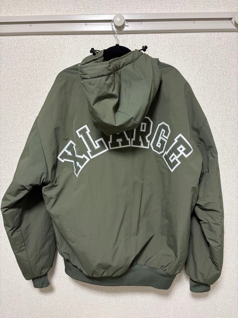 XLARGE オリーブ ナイロンジャケット L