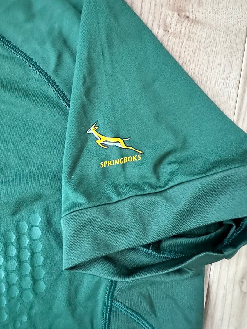2019年ラグビーワールドカップ南アフリカ代表モデル　ジャージ（アシックス製）