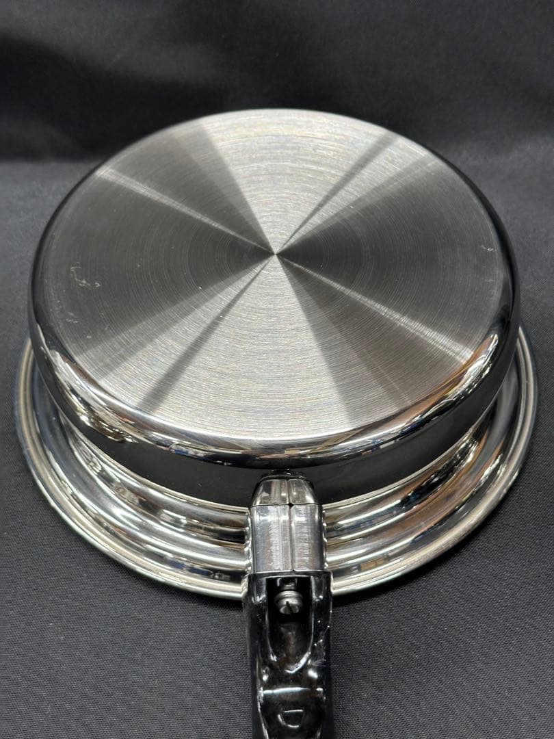 【保管品】Cook Best T304 7-Ply 蒸し器　片手鍋　19cm