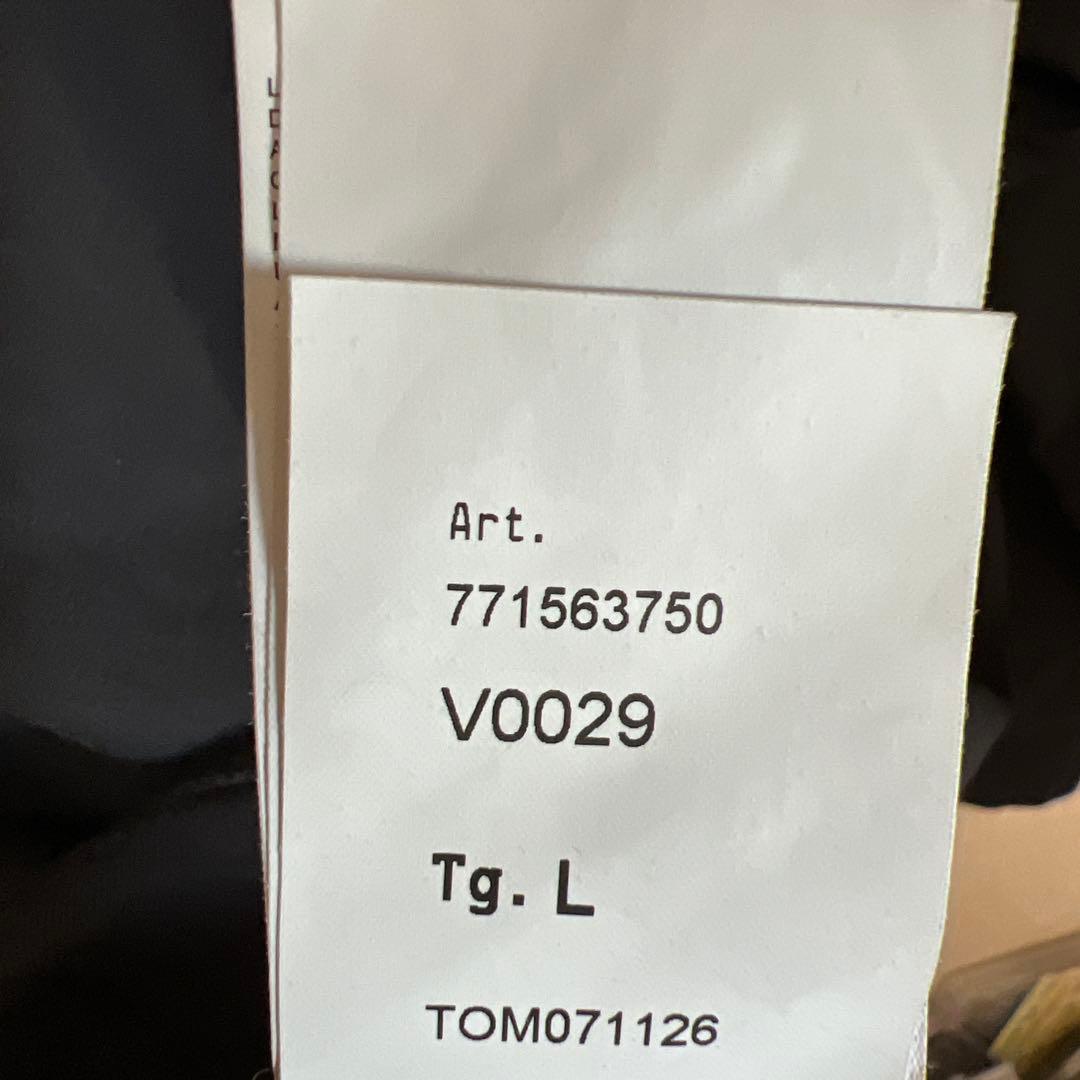 STONE  クルーネック スウェット 黒 Lサイズ