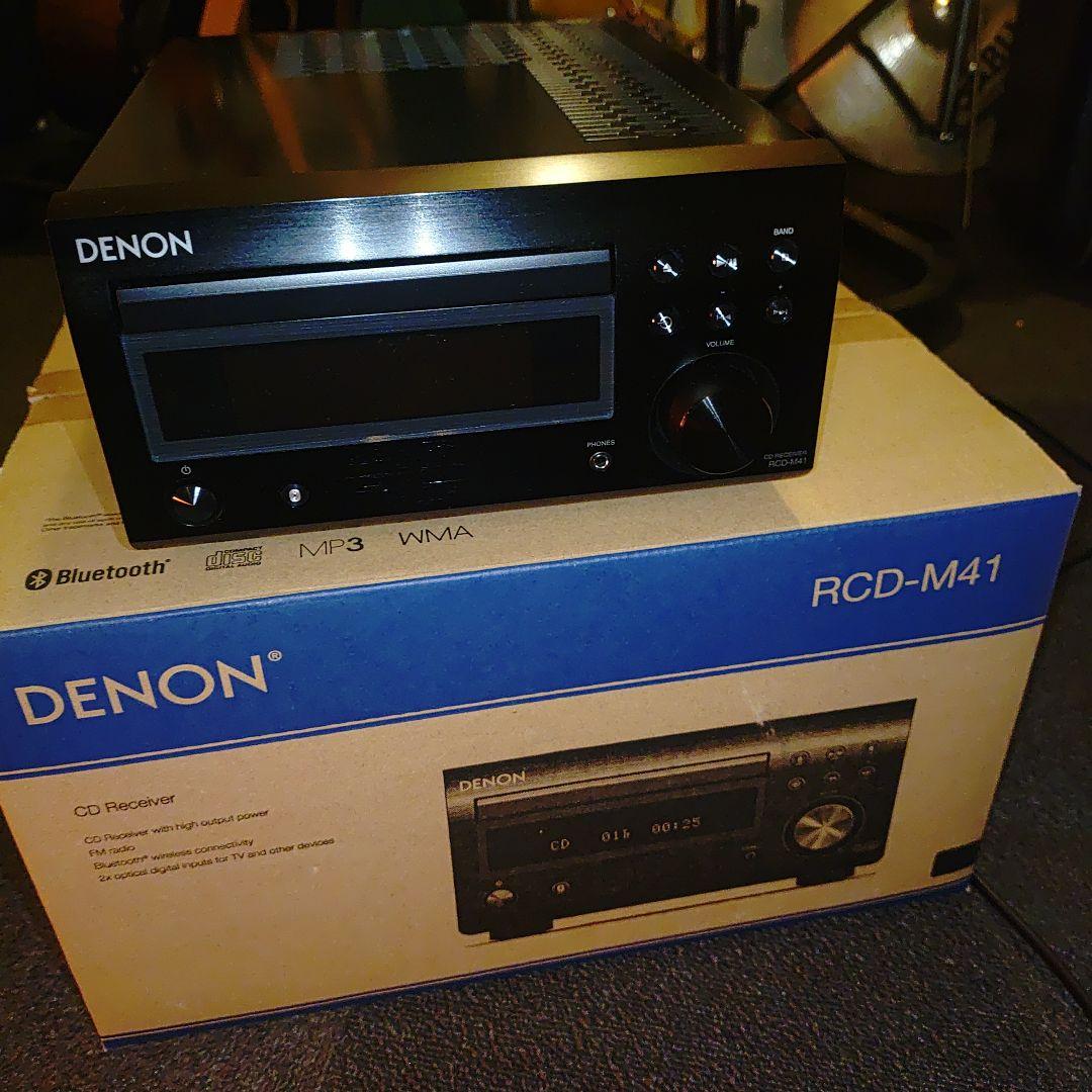 DENON 　RCD-M41　 CDレシーバー 2024年製　デノン　使用少ない