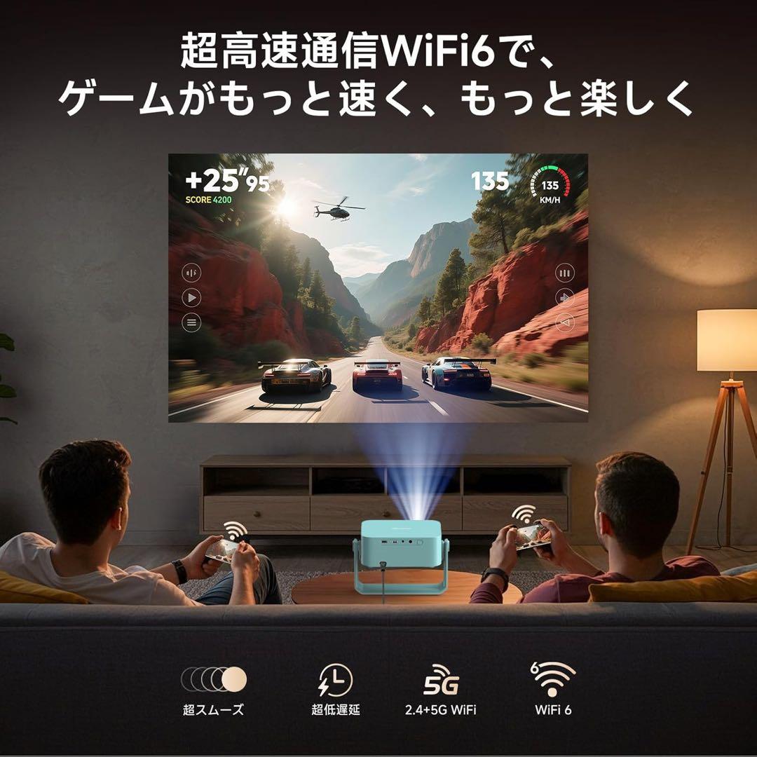 小型プロジェクター Netflix公式 1200ANSI