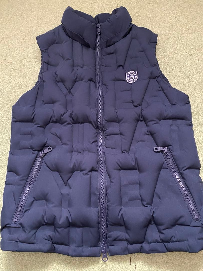 【美品】PEARLY GATES ネイビー ベスト スカート セットアップ