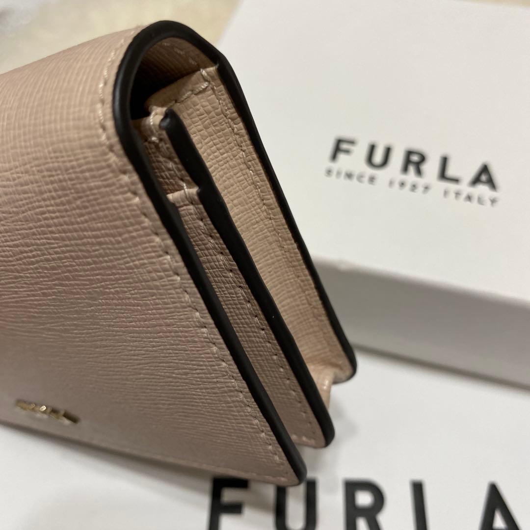 未使用　フルラ　Furla　名刺入れ　カード/パスケース　レザー